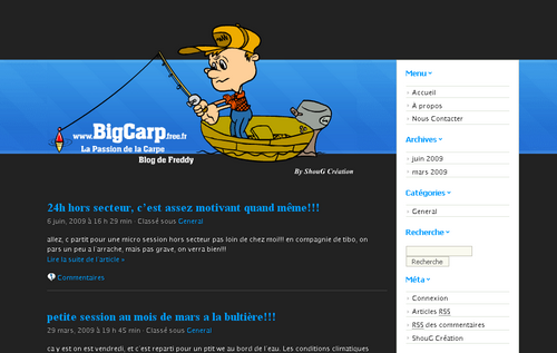 BigCarp, blog de Freddy, la passion de la carpe